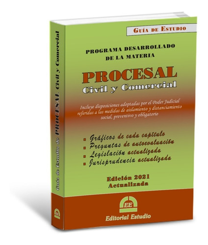 Imagen 2 de 5 de Promo 22 Guia De Procesal Civil + Cód Proc Civ Y Com Nacion
