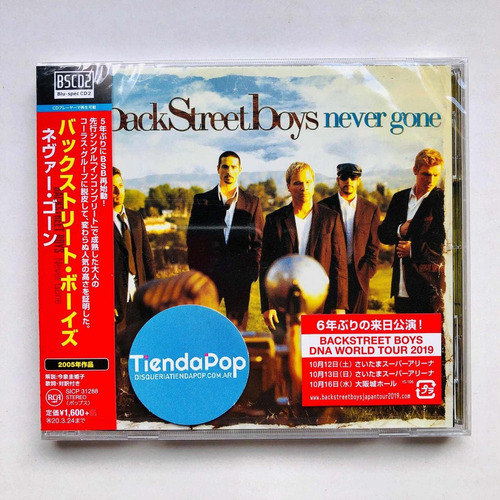 Backstreet Boys Never Gone Japón Blu Spec Cd2 Bonus Track