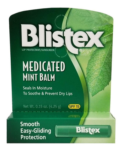 Blistex Bálsamo Labial Medicated Mint Balm 4.25g