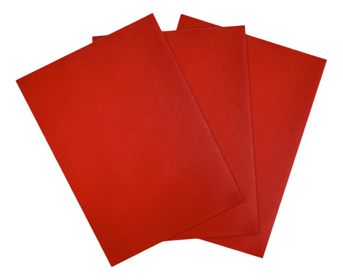Parche De Reparación De Pinchazos De Pvc De 3 Uds, Rojo