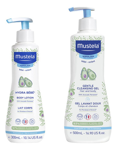 Mustela Baby Bath Time Set De Regalo - Baby Skin Care Essen.