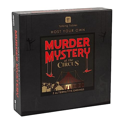 Circus Murder Mystery Game At Home Host Your Own Games ...
