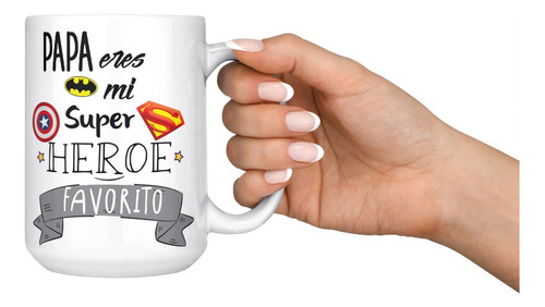 Taza Mug Grande Dia Del Padre 7 - 15 Onzas