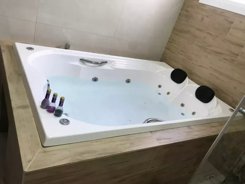JP Banheiras Dupla banheira com hidromassagem cor branco