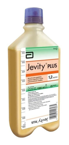 Jevity Plus Suplemento X 1000 Ml Administración Por Sonda