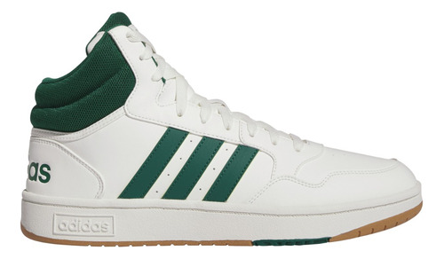 Tenis adidas Hombre Caballero Blanco Casual Hoops 3.0 Mid