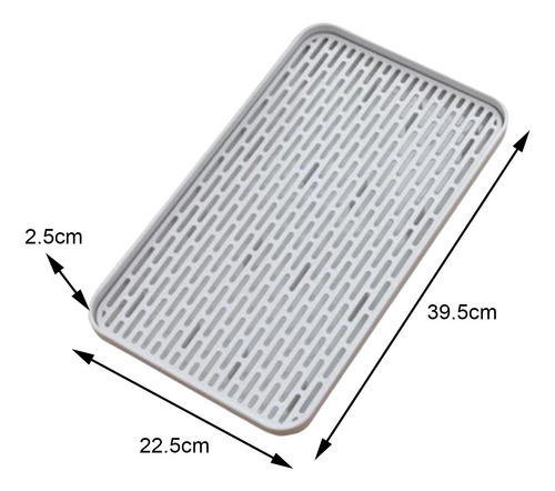 Bandeja De Drenaje Multiusos Para Platos, Soporte Para Largo
