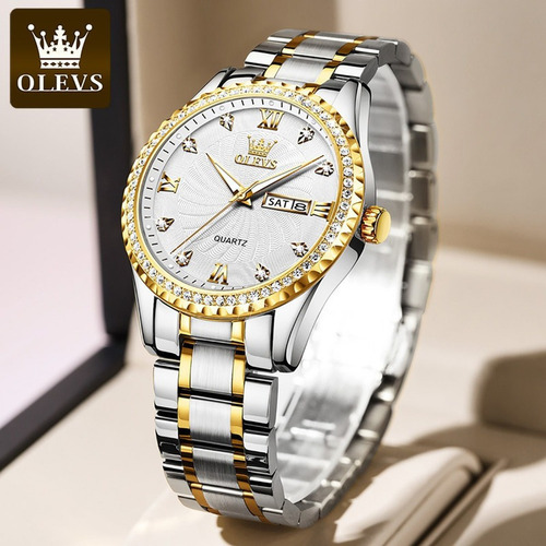 Reloj Resistente Al Agua Con Forma De Diamante