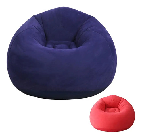 Sillón Inflable Puffs Inflables Sofá Ergonomico Camping Xl