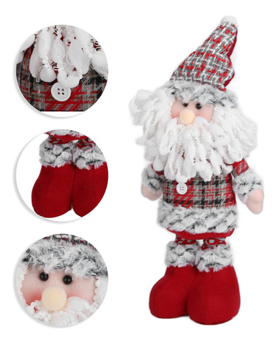 Adorno Navideño Retráctil Innovador Para Muñecas Y Hogar