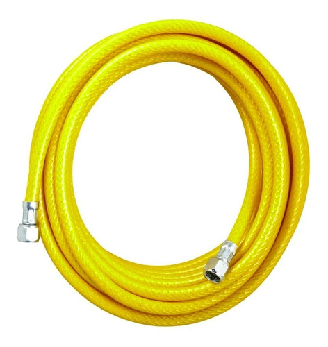 Manguera 169 De 10m Para Compresor Goni 1/4 Ntp 215 Psi Color Amarillo