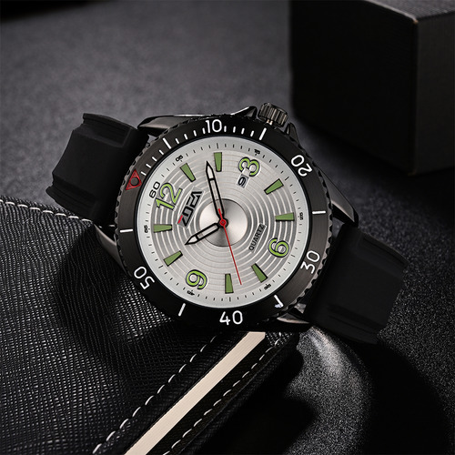 Reloj Zoea Ez8100-h Hombre Negro Cuarzo Resistente Al Agua