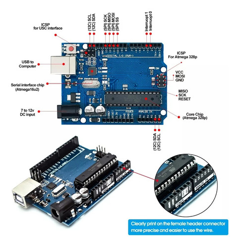 Kit Rfid mejorado compatible con uno R3 para principiantes