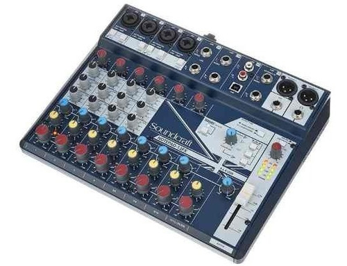 Consola Mezcladora Soundcraft Notepad 12fx + Garantía