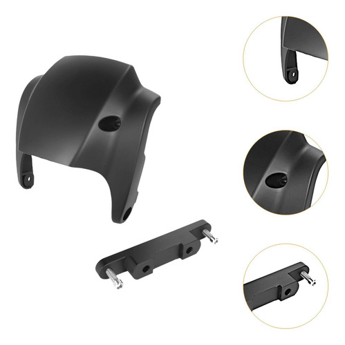 Headlight Fairing Cover Replacement Headlight Matte Black