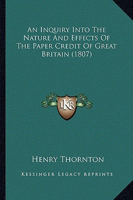 Libro An Inquiry Into The Nature And Effects Of The Paper...