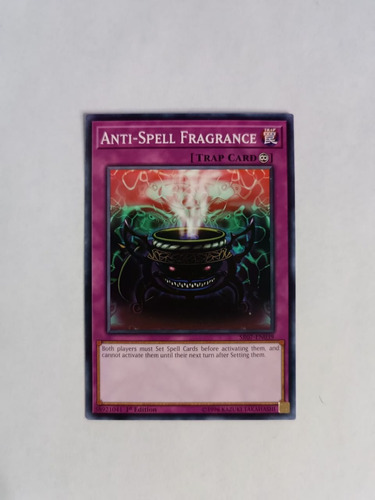 Yugioh! Anti-spell Fragrance Sr07-en039 1st Edition