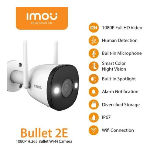 Camara Ip Imou Wifi Full Color 2mp 2.8mm/3.6mm