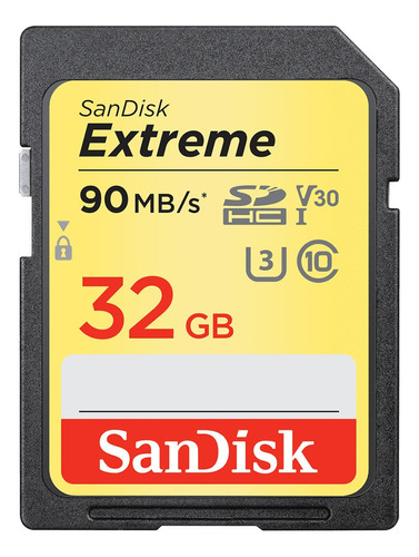 Tarjeta Memoria Sandisk Extreme Sdsdxve-032g-gncin 32gb