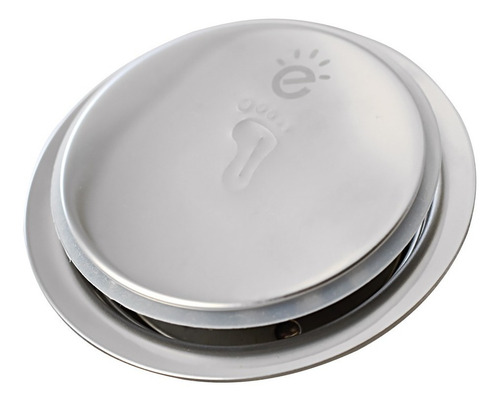 Ralo Inteligente Banheiro Inox Click Up Redondo 10cm