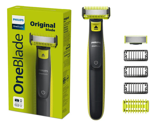 Barbeador e Aparador Elétrico Philips OneBlade para Rosto & Corpo Sem Fio e À Prova D'Água - QP2824/10