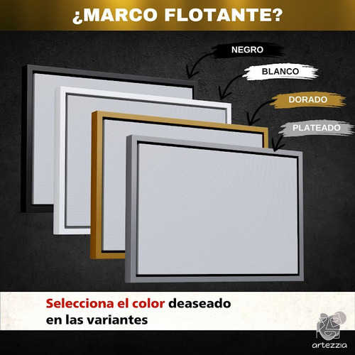 Cuadro Decorativo Canvas Tiempos Compartidos 80x120 Cm