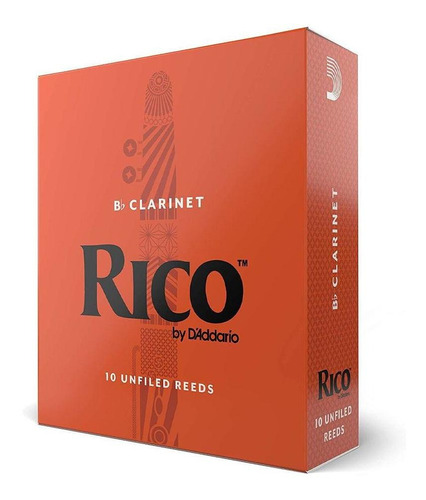 Rico Cañas Clarinete Sib - Caja/10