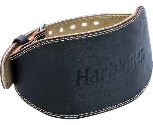 Harbinger Padded Leather Contoured Gym Weightlifting Belt Co