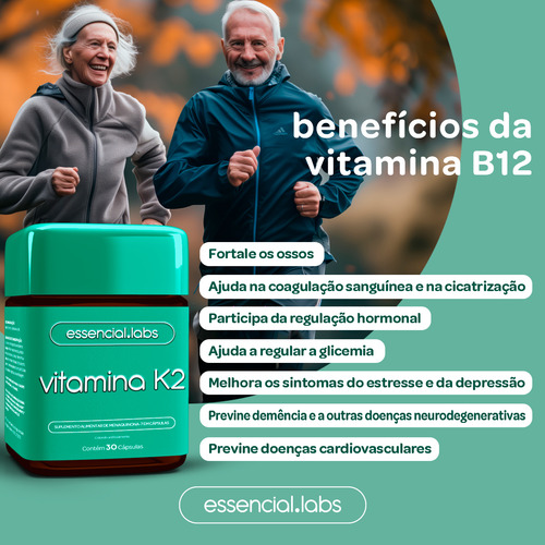 KIT MEGA TREONATO - 60 cápsulas + VITAMINA K2 Menaquinona-7 - 30 doses
