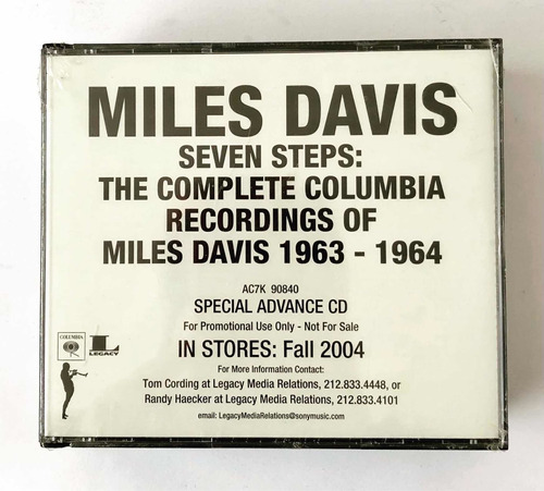 Miles Davis - Seven Steps Complete 1963-1964 (7cd) Sellado