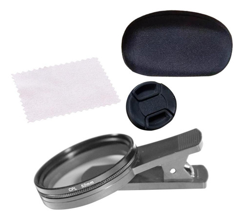 Lente De Cámara De Teléfono Cpl De 52 Mm, Accesorios De