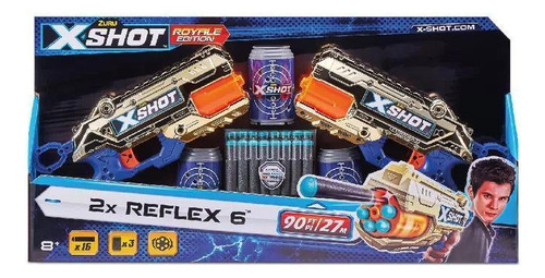 X-shot 2x Reflex 6 - Royale Edition - Candide 5614