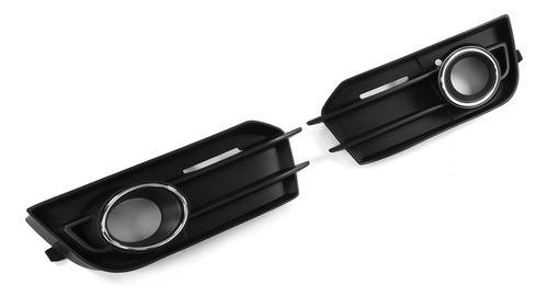 Par De Parrillas De Faros Antiniebla Negros Para Parachoques