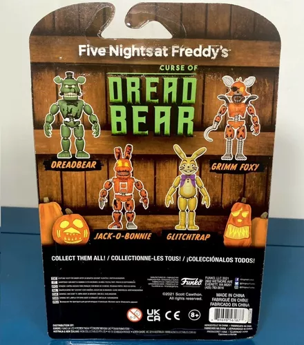 Five Nights at Freddy's Glitchtrap Curse Of Dreadbear Action