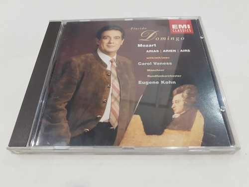 Mozart: Arias, Plácido Domingo - Cd 1991 Holanda Mint
