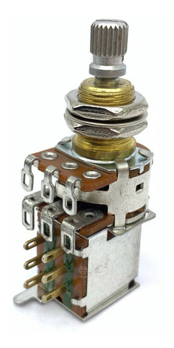 Potenciometro Guitarra Push Push Ac250k Logaritimo Vpp4