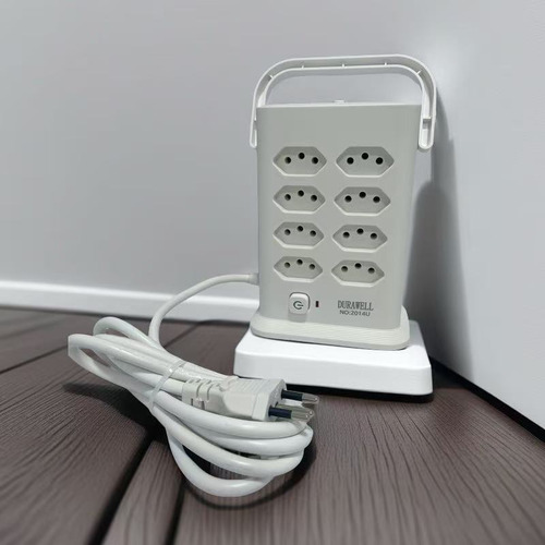 Extensão Torre Com 14 Tomadas 2 Portas Usb 2 Portas Type-c Cor Branco