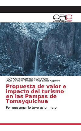 Libro Propuesta De Valor E Impacto Del Turismo En Las Pam...