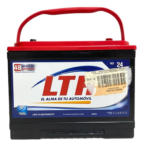 Bateria Acumulador Lth Modelo L-24-530