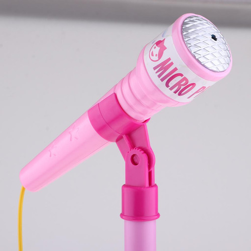 Karaoke Soporte Ajustable Con Micrófono Para Niños