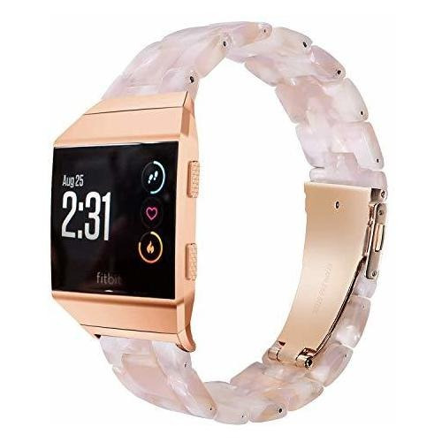 Correa De Reloj De Resina Wongeto Compatible Con Fitbit Ioni