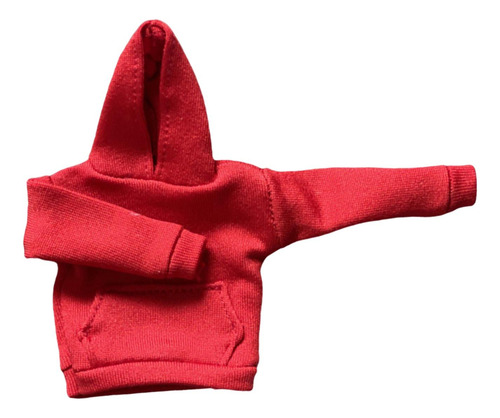 Sudadera Con Capucha De Tela En Miniatura A Escala 1/12 Para