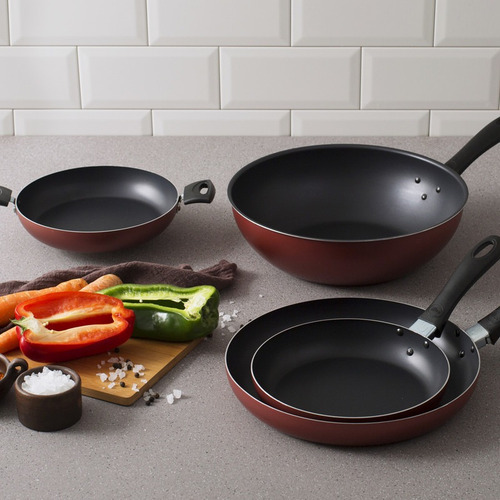 Imagen 3 de 10 de Wok 28 Cm. Antiadherente Just Cook Ilko