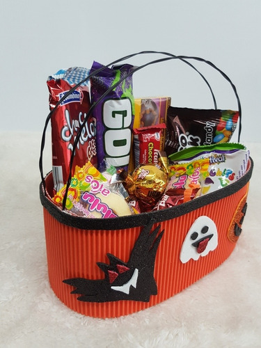Canasta Halloween De Regalo Para - Unidad a $20999