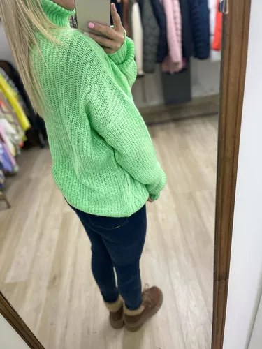 Sweater Tramado Colores Mujer The Big Shop