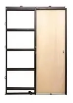 Comprar Puerta Corrediza De Embutir 80 Cm X 2 Mts Para Durlock