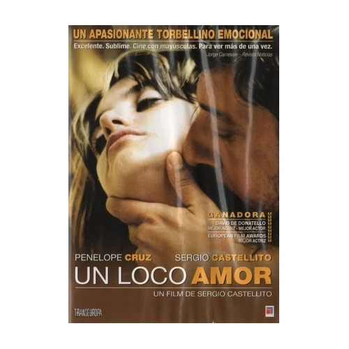 Un Loco Amor - Penelope Cruz - Dvd - Original!!!