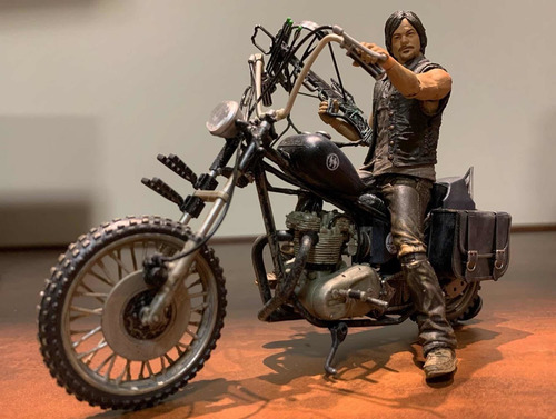The Walking Dead Daryl Dickson Custom Chopper Mcfarlane Toys