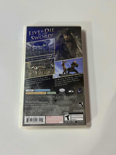 Jogo Psp Pirates Of The Caribbean: At World's End Original (Recondicionado)