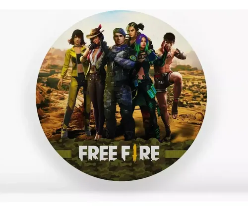 50 Adesivos Jogo Free Fire 5x5cm Redondo | MercadoLivre